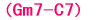 (Gm7-C7)  