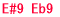 E#9 Eb9