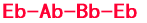 Eb-Ab-Bb-Eb 