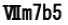 �Zm7b5