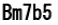Bm7b5