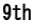 9th