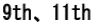 9th�A11th