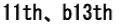 11th�Ab13th