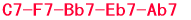 C7-F7-Bb7-Eb7-Ab7